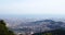 Panoramic of Barcelona from Collserola