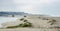 Panoramic Barrinha of Esmoriz, National Reserve in Espinho, Portugal