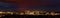 Panoramic Boise Skyline at night