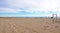 Panoramic of Castelldefels beach, Barcelona