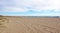 Panoramic of Castelldefels beach, Barcelona