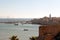 Panoramic cityscape of the city of Acre, Israel, located on the Mediterranean coast in the northwest, also known as Akko or Akka