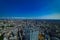 A panoramic cityscape at Ebisu area in Tokyo high angle