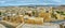 Panoramic cityscape of Victoria, Gozo Island, Malta