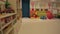 Panoramic close-up of a desk space in a very bright teenager`s room arranged in natural colours and materials. Close-up