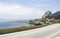 Panoramic of the coast of El Garraf with port, Barcelona