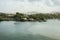 Panoramic coastal view of Saint Lucia, Eastern Caribbean Sea