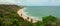 Panoramic of coqueirinho Beach. Conde, Paraiba, Brazil