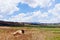 Panoramic country view, Cusco region, Peru