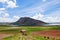 Panoramic country view, Cusco region, Peru