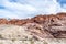 Panoramic Details of Red Rock Canyons Rugged Terrain