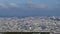 Panoramic footage in 4k with Paris from Montparnasse tower 4