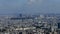 Panoramic footage in 4k with Paris from Montparnasse tower 7