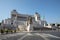 Panoramic front view of museum the Vittorio Emanuele II Monument