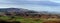 Panoramic of Gorbea Mountain in Alava