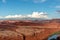 Panoramic HDR view america, american, arid, canyon, capitol reef, carve, cliff, clouds, deep, desert,of Gooseneck Overlook in Moab