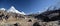 Panoramic Himalaya landscape