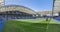 Panoramic inside view of the Dragon Stadium or Estadio do Dragão or Dragon Arena, an all-seater football stadium in Porto