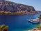 Panoramic island view on amazing Aegean Islands Tour