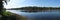 Panoramic of Lake Taylor