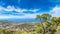 Panoramic landscape of Aegina island