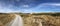 Panoramic landscape from Ameland island