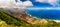 Panoramic landscape in Anaga mountains, Tenerife Canary Islands, Spain