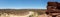 Panoramic landscape Australian outback