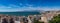 Panoramic landscape of City of Izmir Smyrna, Turkey.