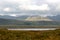 Panoramic of landscape of dyrholaey