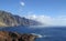 Panoramic landscape of the Giants Translation: Los Cliffs of the Giants from Cape Teno in the south of the island of Tenerife.