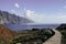 Panoramic landscape of the Giants Translation: Los Cliffs of the Giants from Cape Teno in the south of the island of Tenerife.