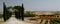 Panoramic landscape of Tuscany