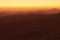 Panoramic landscape view of Mount Sinai Mount Horeb, Gabal Musa, Moses Mount during sunrise. Sinai Peninsula of Egypt.