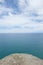 Panoramic Lookout over ocean at edge of rock