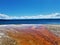 Panoramic Mineral Flow to Yellowstone Lake