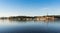 Panoramic morning view over SÃ¶dermalm Stockholm