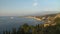 Panoramic morning view of Taormina in Sicily, Italy