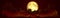 panoramic night cumulus clouds with moon . design nature 3D rendering