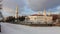 Panoramic of Nikolsky Cathedral, St.Petersburg