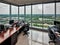 Panoramic office picture with employee benefits package