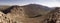 Panoramic overlook between Mt. Evans & Mt Bierstadt, Colorado, USA