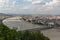 Panoramic overview of Budapest.