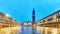 Panoramic overview of San Marco square in Venice, Italy