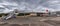 Panoramic photo of British Airways Concorde &#callsign Delta Golf&#