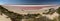 Panoramic photo of Hutt Lagoon. Port Gregory. Western Australia. Australia