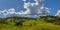 Panoramic photo of a landscape in Goias.