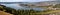Panoramic photograph of Castro, Chiloe Island.