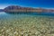 Panoramic photos of Lake Hawea and mountains, South Island, New Zealand