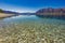 Panoramic photos of Lake Hawea and mountains, South Island, New Zealand